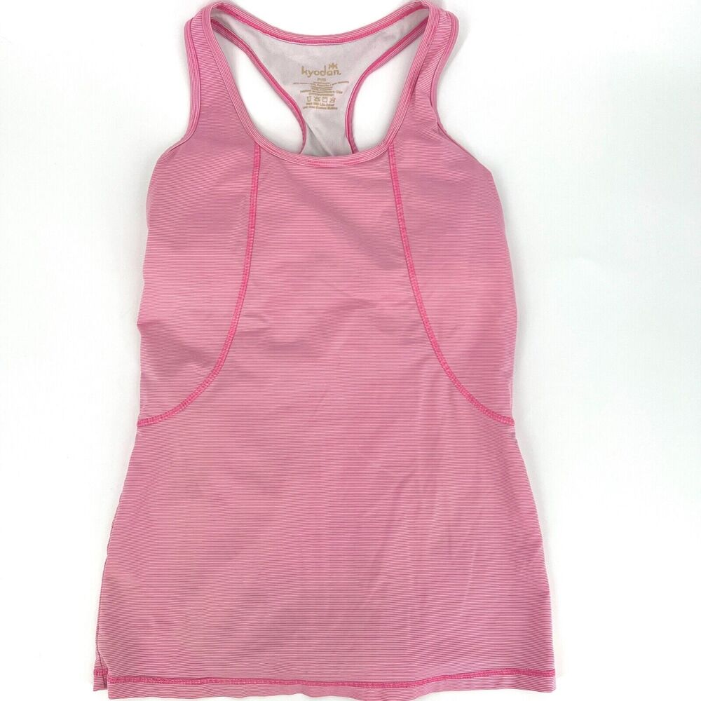Kyodan Womenn's Activewear Yoga Tank Pink Size S